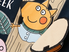 Name It dark sapphire Gurli Gris top